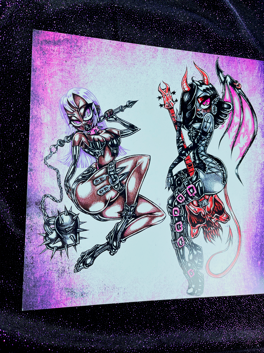 Demon Gurls ♡ print