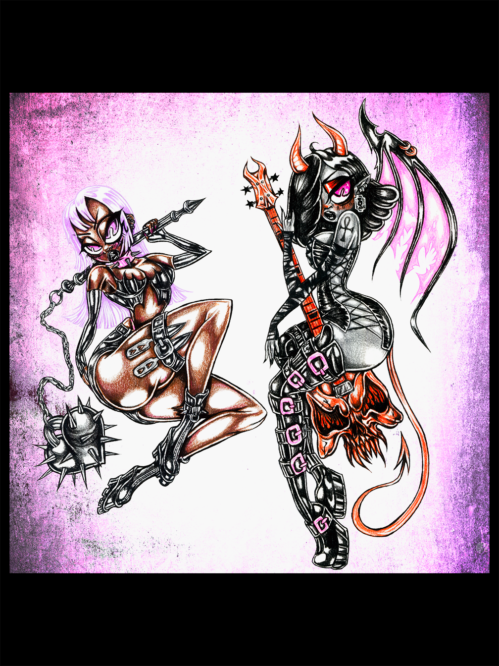 Demon Gurls ♡ print
