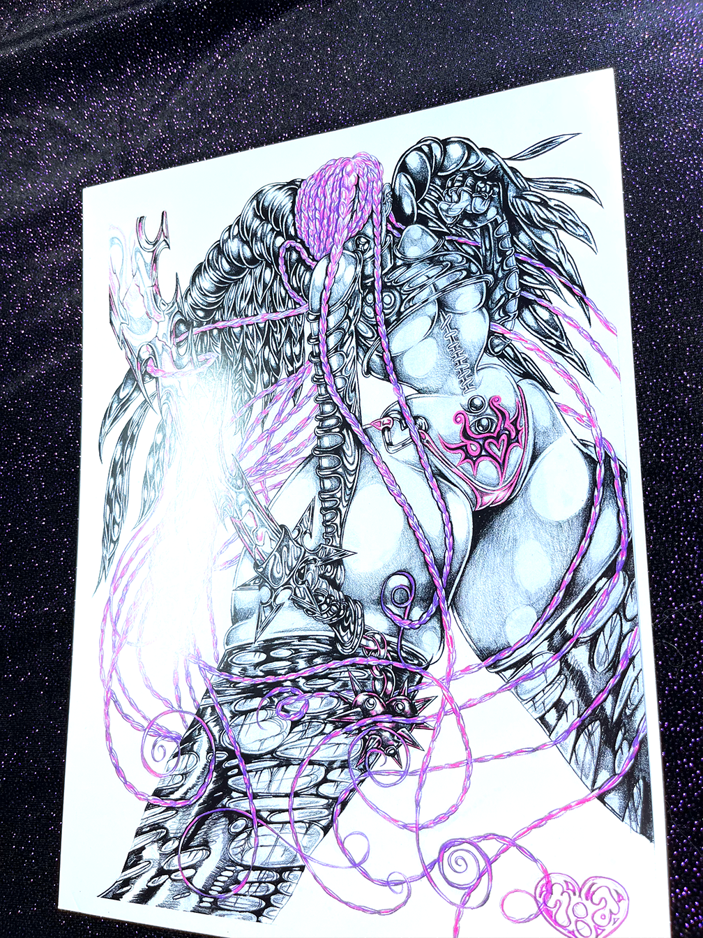 The Vengeance of the Darkest Seraphim ♡ print