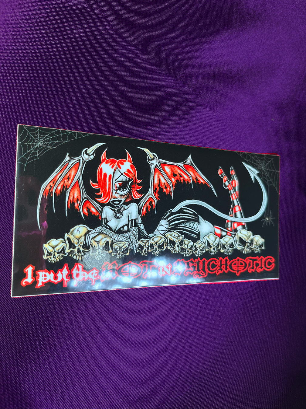 I put the hot in psychotic ♡ sticker
