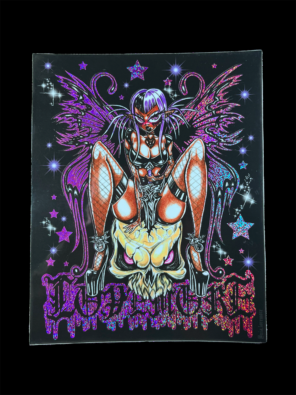 Hardcore Skull Fairy ♡ sticker