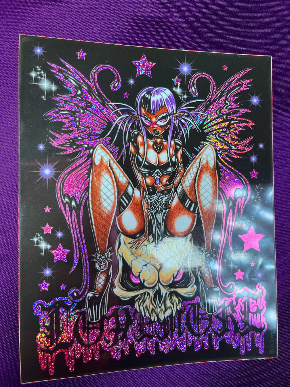Hardcore Skull Fairy ♡ sticker