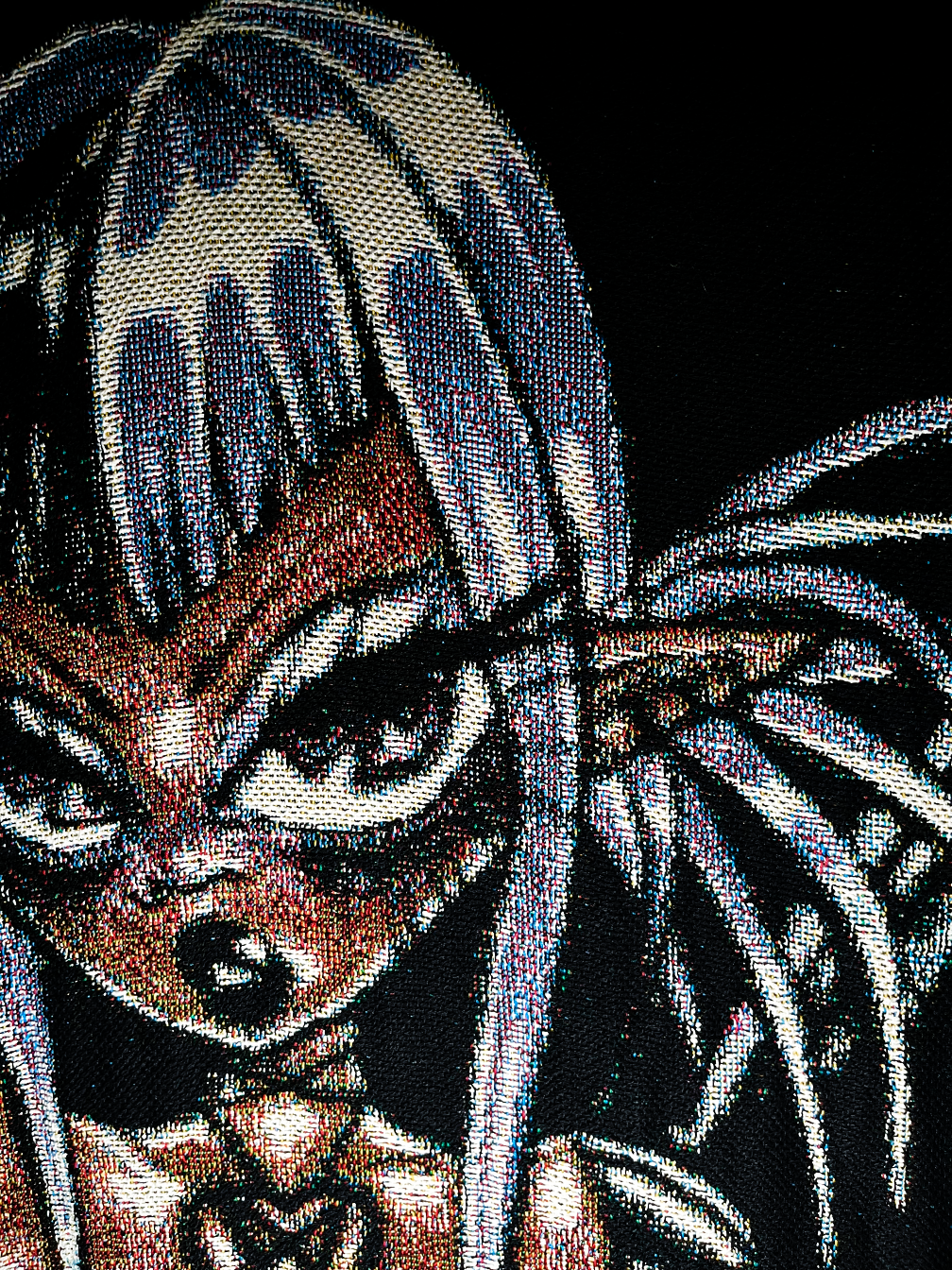 Hardcore Skull Fairy ♡ Tapestry ♡ Made to order