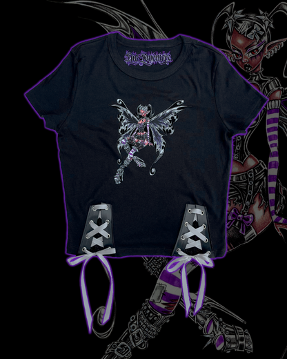 "Dark Fairy Fantasy" Crop Top
