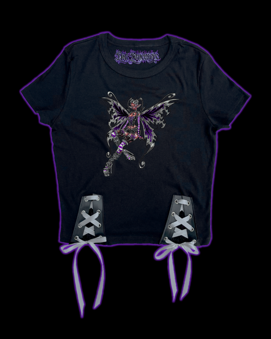 "Dark Fairy Fantasy" Crop Top