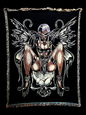 Hardcore Skull Fairy ♡ Tapestry ♡ Made to order